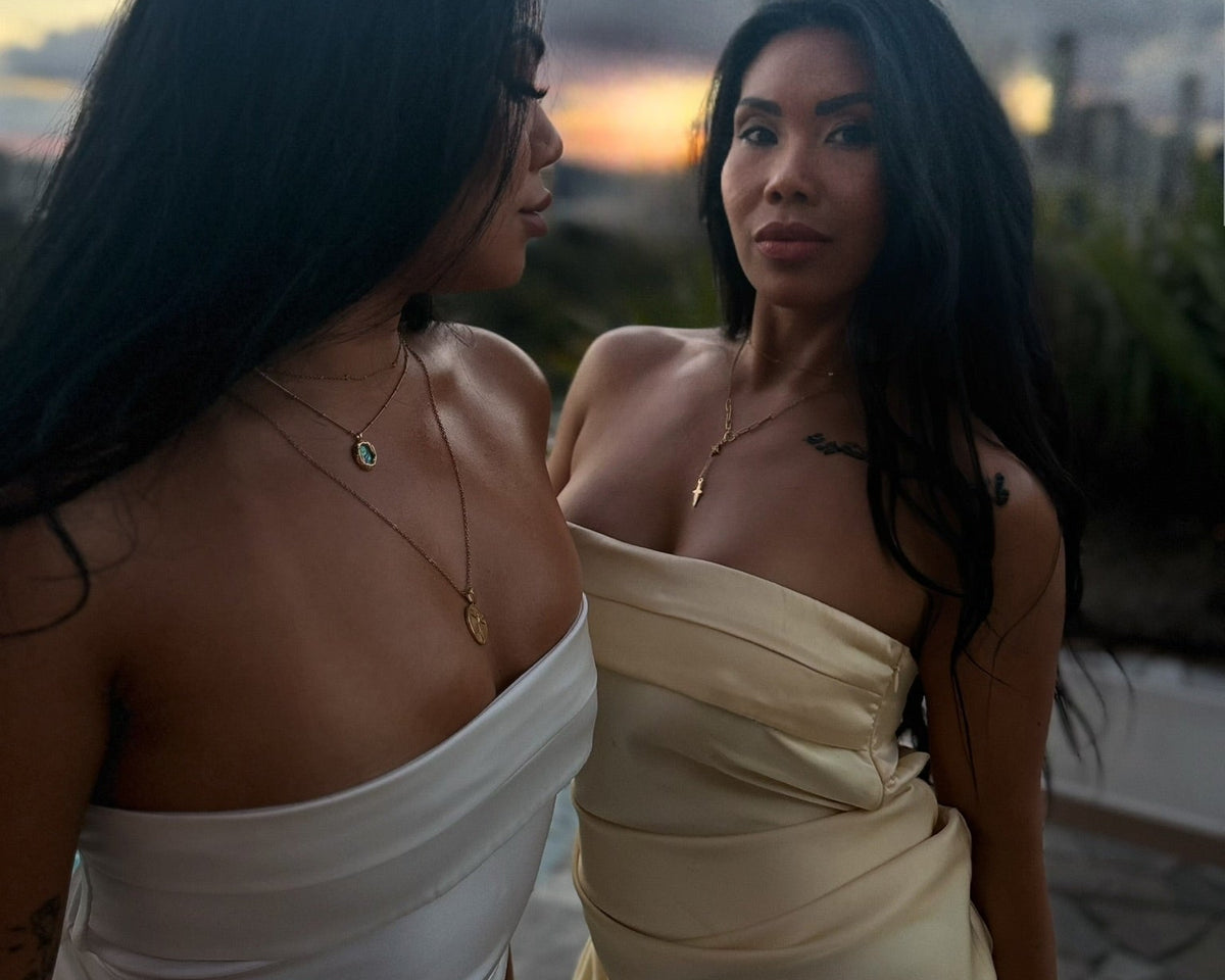 The 'Angelique' North Star Necklace
