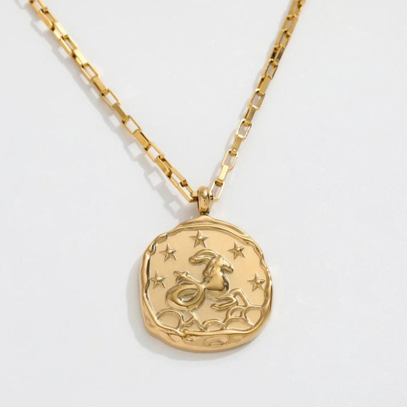 The 'Capricorn' Astral Coin Medallion
