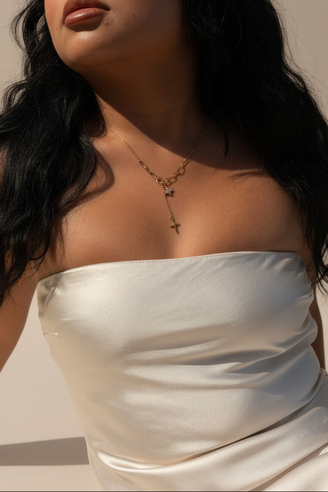 The 'Angelique' North Star Necklace