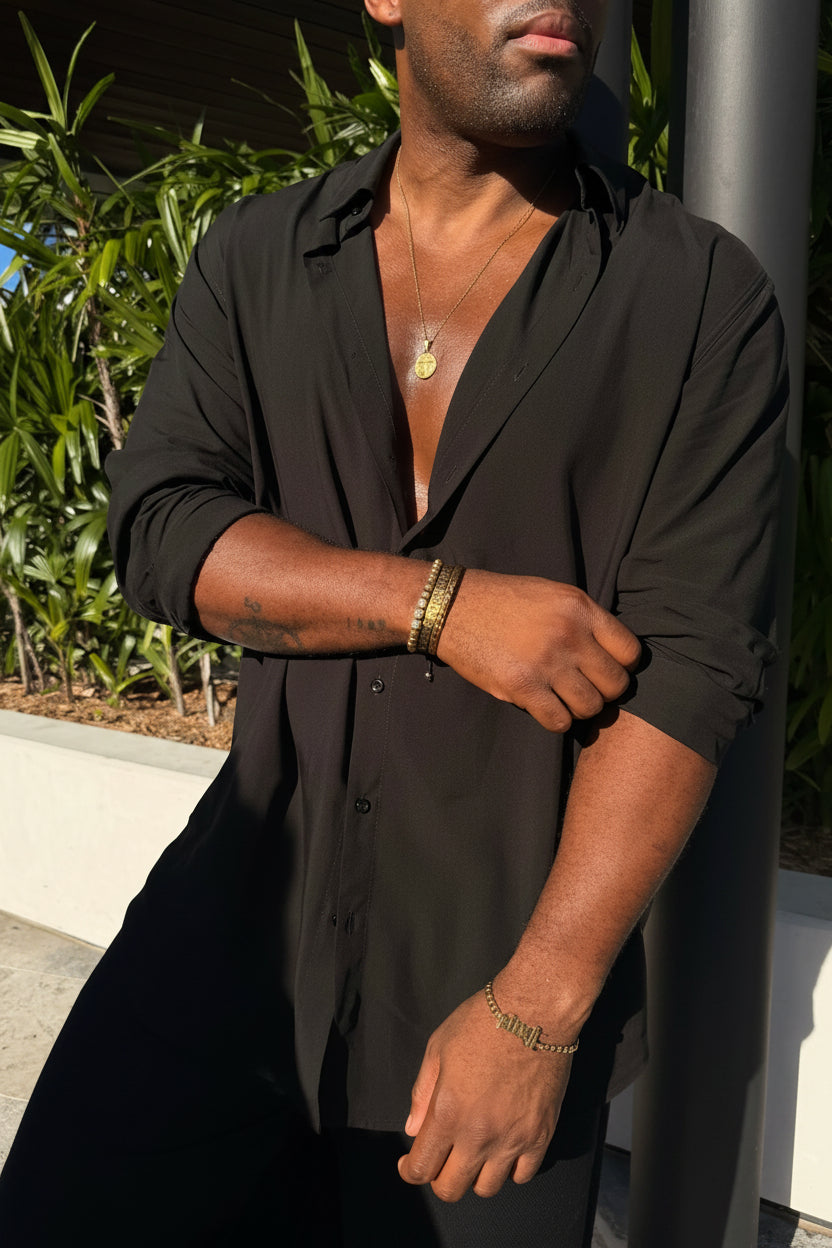 The Golden Trio – Cuff Bracelet Set