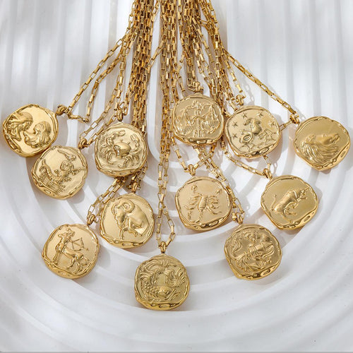 The 'Aquarius' Astral Coin Medallion