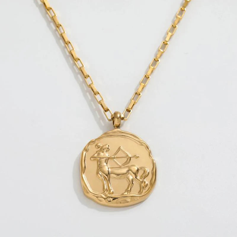 Zodiac Horoscope Necklace